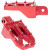 Стъпенки aggressor rear M8 softail червени THRASHIN TSC-2022-2-SR thumb