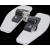 Мини подложки за крака - хром THRASHIN TSC-2025-3 thumb