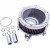Комплект въздушен филтър assault charge high-flow tbw aluminum chrome TRASK PERFORMANCE TM-1020CH thumb