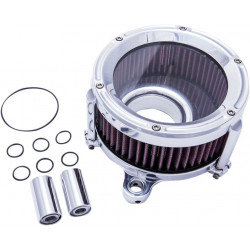 Комплект въздушен филтър assault charge high-flow tbw aluminum chrome TRASK PERFORMANCE TM-1021CH
