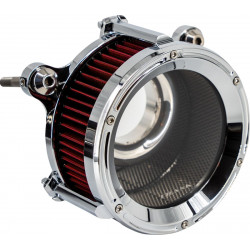 Кутия за въздушен филтър ASSULT CHARGE алуминий хром TRASK PERFORMANCE TM-1023CH