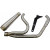 Изпускателна система ASSAULT 2-into-1 straight raw TRASK PERFORMANCE TM-5000 thumb