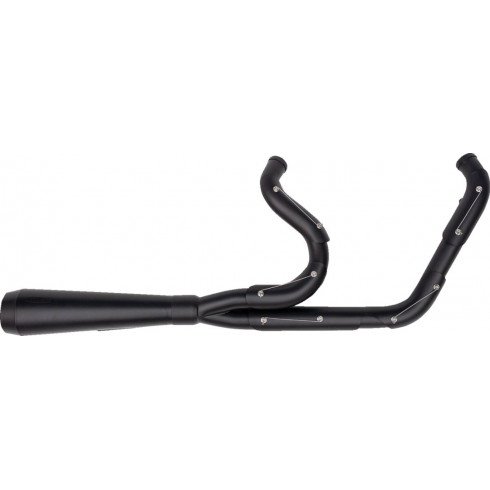 2-into-1 assault exhaust system full black on black TRASK PERFORMANCE TM-5020BKBK 2-into-1 assault exhaust system full black on black TRASK PERFORMANCE TM-5020BKBK