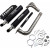 Изпускателна система RZR PRO XP BLK TRINITY RACING TR-4174D-BK thumb
