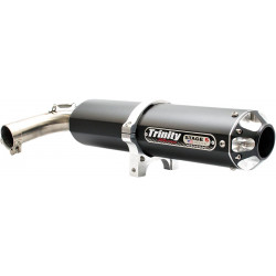 Изпускателна система SLIP-ON черна TRINITY RACING TR-4158S-BK