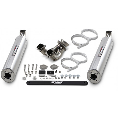 Глушител XP1000 BR AL TRINITY RACING TR-4118S Глушител XP1000 BR AL TRINITY RACING TR-4118S