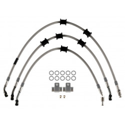 Комплект спирачни маркучи със стоманена оплетка TRW MCH1064V3