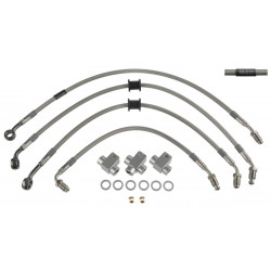 Комплект спирачни маркучи със стоманена оплетка TRW MCH1025V4