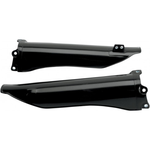 Протектори за вилката KAWASAKI KXF250/450/KLX450 черни UFO PLAST KA03778#001 Протектори за вилката KAWASAKI KXF250/450/KLX450 черни UFO PLAST KA03778#001