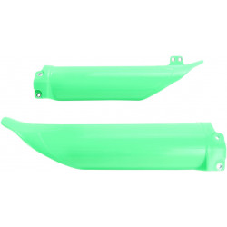 Протектори за вилката KAWASAKI KXF fluo green UFO PLAST KA04701#AFLU
