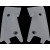 Долни капаци на радиатора HUSQVARNA 125/250/360 графит UFO PLAST HU03308#380 Долни капаци на радиатора HUSQVARNA 125/250/360 графит UFO PLAST HU03308#380 thumb