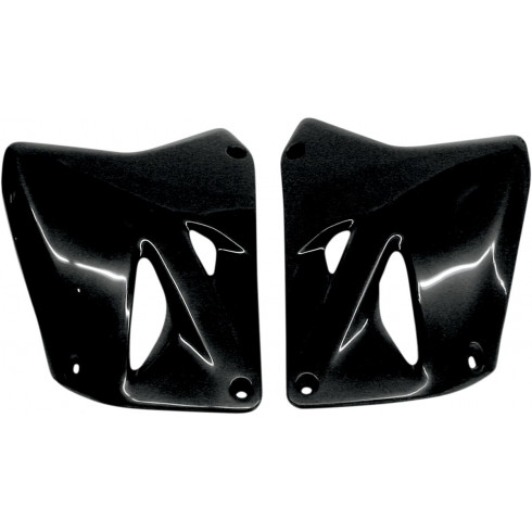 Капаци за радиатор SUZUKI RM125/250 черни UFO PLAST SU03987#001 Капаци за радиатор SUZUKI RM125/250 черни UFO PLAST SU03987#001