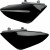 Странични панели HONDA CRF50 черни UFO PLAST HO03644#001 thumb