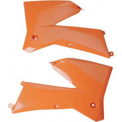 Предпазители за радиатор KTM SX/SX-F/EXC оранжеви UFO PLAST KT03084#127