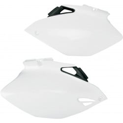 Странични панели YAMAHA YZ250/450F бели UFO PLAST YA03883#046