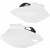 Странични панели YAMAHA YZ250/450F бели UFO PLAST YA03883#046 thumb