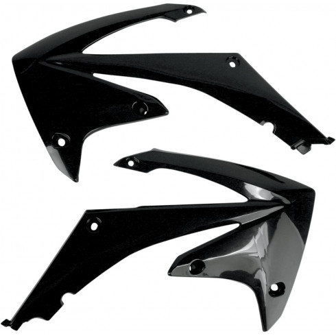 Капаци на радиатора HONDA CRF250/450R черни UFO PLAST HO04637#001 Капаци на радиатора HONDA CRF250/450R черни UFO PLAST HO04637#001