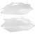 Странични панели HONDA CRF250/450R бели UFO PLAST HO04638#041 thumb