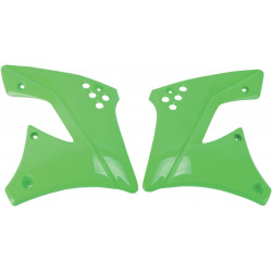 Капаци за радиатор KAWASAKI KXF250 KX-GREEN UFO PLAST KA04703#026 Капаци за радиатор KAWASAKI KXF250 KX-GREEN UFO PLAST KA04703#026