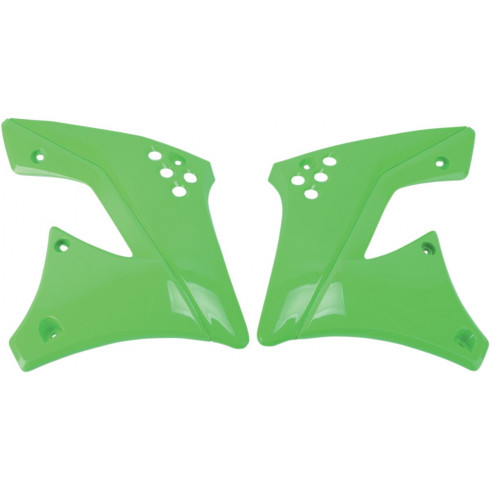 Капаци за радиатор KAWASAKI KXF250 KX-GREEN UFO PLAST KA04703#026 Капаци за радиатор KAWASAKI KXF250 KX-GREEN UFO PLAST KA04703#026