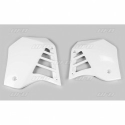 Капаци на радиатора YAMAHA YZ125 бели UFO PLAST YA02803#046