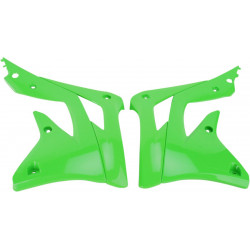 Капаци на радиатора KAWASAKI KXF450 KX-GREEN UFO PLAST KA04719#026