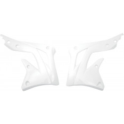 Капаци на радиатора KAWASAKI KXF450 бели UFO PLAST KA04719#047 Капаци на радиатора KAWASAKI KXF450 бели UFO PLAST KA04719#047