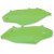 Странични панели KAWASAKI KXF250/450 KX-GREEN UFO PLAST KA04720#026 thumb