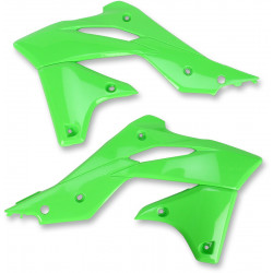 Капаци за радиатор KAWASAKI KXF250 KX-GREEN UFO PLAST KA04725#026