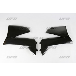 Капаци на радиатора KTM 660 SMC/640 LC4 SM черни UFO PLAST KT03013#001