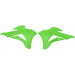Капаци на радиатор KAWASAKI KX85 KX-GREEN UFO PLAST KA04728#026 Капаци на радиатор KAWASAKI KX85 KX-GREEN UFO PLAST KA04728#026