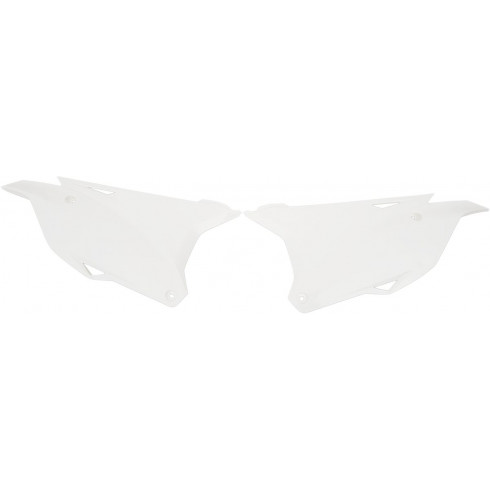 Странични панели KAWASAKI KX85 бели UFO PLAST KA04729#047 Странични панели KAWASAKI KX85 бели UFO PLAST KA04729#047