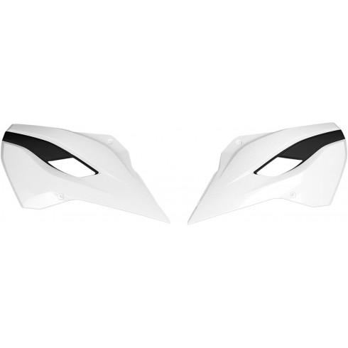 Предпазители за радиатор HUSQVARNA TC/TE/FE/FC бели UFO PLAST HU03353#041 Предпазители за радиатор HUSQVARNA TC/TE/FE/FC бели UFO PLAST HU03353#041