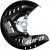 Преден капак за диск HONDA CRF250/450R черен UFO PLAST DC01001@001 thumb