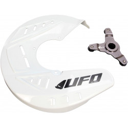 Преден капак на диска KAWASAKI KXF250/450 бял UFO PLAST DC01002@041