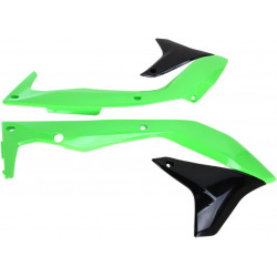 Капаци за радиатор KAWASAKI KXF450 OEM-COLOR (BLACK/GREEN) UFO PLAST KA04736#999 Капаци за радиатор KAWASAKI KXF450 OEM-COLOR (BLACK/GREEN) UFO PLAST KA04736#999