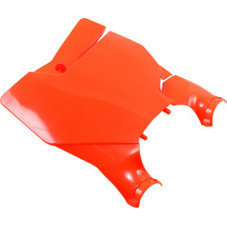 Състезателен номер флуоресцентно оранжев UFO PLAST KT04080#FFLU