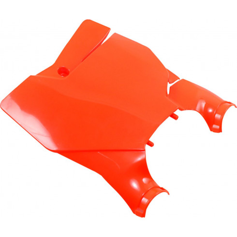 Състезателен номер флуоресцентно оранжев UFO PLAST KT04080#FFLU Състезателен номер флуоресцентно оранжев UFO PLAST KT04080#FFLU