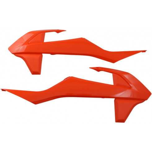 Капаци на радиатора KTM оранжеви UFO PLAST KT04085#127 Капаци на радиатора KTM оранжеви UFO PLAST KT04085#127
