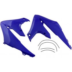 Капаци на радиатора YAMAHA син UFO PLAST YA04858#089 Капаци на радиатора YAMAHA син UFO PLAST YA04858#089