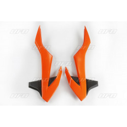 Капаци на радиатора KTM85 18- оранжево/черно UFO PLAST KT04085#999X
