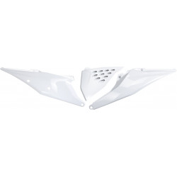 Странични панели KTM вентилирани 19-22 бели UFO PLAST KT05004#042 Странични панели KTM вентилирани 19-22 бели UFO PLAST KT05004#042
