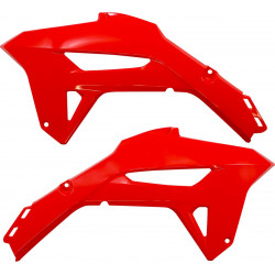 Предпазители за радиатор CRF 450 червени UFO PLAST HO05605#070 Предпазители за радиатор CRF 450 червени UFO PLAST HO05605#070