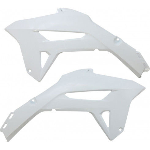 Предпазители за радиатор CRF 450 бели UFO PLAST HO05605#041 Предпазители за радиатор CRF 450 бели UFO PLAST HO05605#041