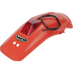 Ендуро заден калник със стоп-светлина HONDA XR600R CR-ORANGE UFO PLAST HO02650#121 Ендуро заден калник със стоп-светлина HONDA XR600R CR-ORANGE UFO PLAST HO02650#121