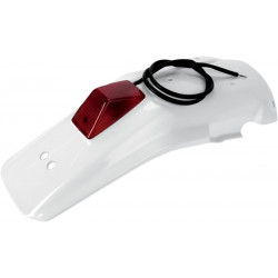 Ендуро заден калник със стоп-светлина HONDA XR600R бял UFO PLAST HO02650#041 Ендуро заден калник със стоп-светлина HONDA XR600R бял UFO PLAST HO02650#041