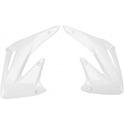 Предпазители за радиатор HONDA CRF450R бели UFO PLAST HO03693#041 Предпазители за радиатор HONDA CRF450R бели UFO PLAST HO03693#041