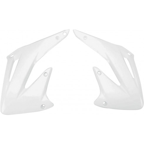 Предпазители за радиатор HONDA CRF450R бели UFO PLAST HO03693#041 Предпазители за радиатор HONDA CRF450R бели UFO PLAST HO03693#041
