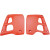 Капаци на радиатор HONDA CR125/250 CR-ORANGE UFO PLAST HO02625#121 Капаци на радиатор HONDA CR125/250 CR-ORANGE UFO PLAST HO02625#121 thumb
