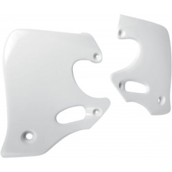 Капаци на радиатора HONDA CR125/250 бели UFO PLAST HO02653#041